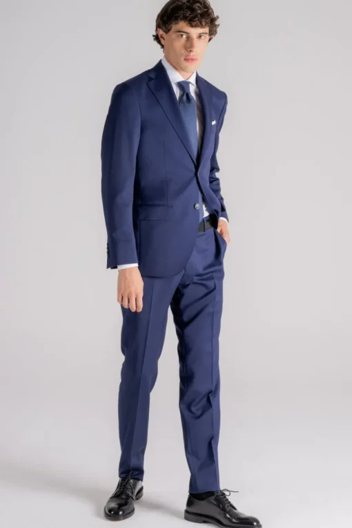 Abito blu uomo