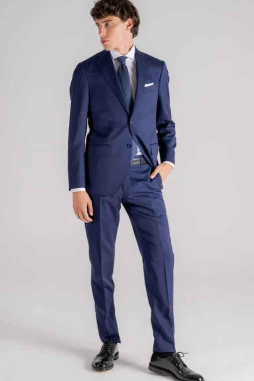 Abito blu uomo