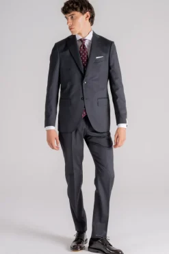 Abito grigio uomo