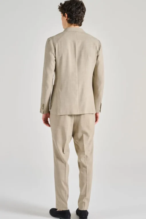 Abito il viaggiatore tessuto beige
