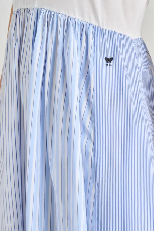 Abito jersey bianco