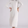 Abito lana merino beige