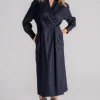 Abito lana/acrilico/poliammide/cashmere blu
