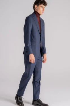 Abito napoli soft lana blu