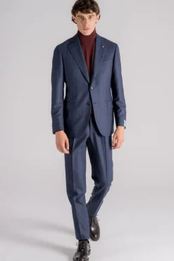 Abito napoli soft lana blu