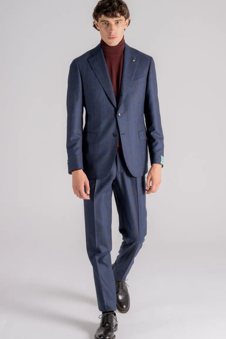 Abito napoli soft lana blu