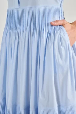 Abito tessuto azzurro