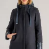 A-shape new city glamour e raso blu donna