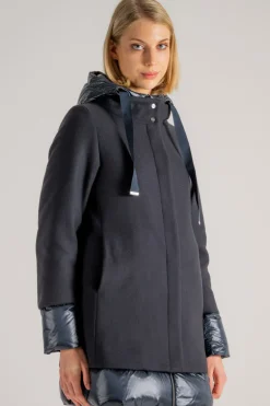 A-shape new city glamour e raso blu donna
