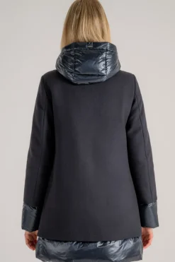 A-shape new city glamour e raso blu donna
