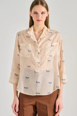 Balia8.22 blusa poliestere rosa