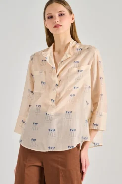 Balia8.22 blusa poliestere rosa