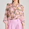 Balia8 blusa tessuto rosa