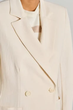Blazer rayon beige