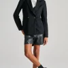 Blazer rayon nero