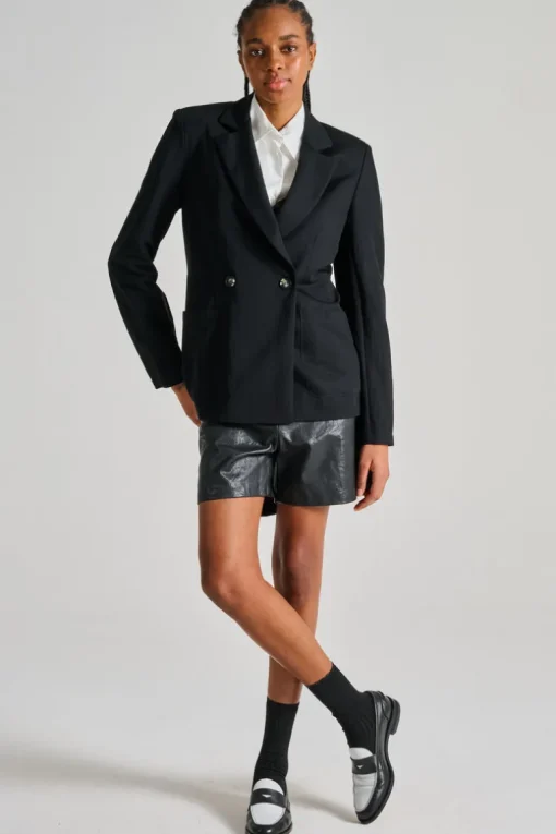 Blazer rayon nero