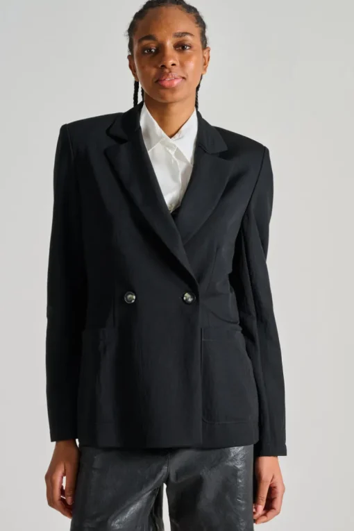 Blazer rayon nero