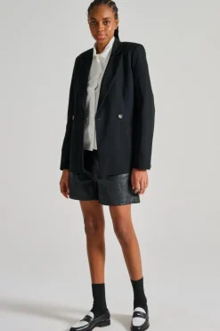 Blazer rayon nero