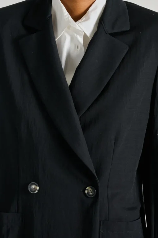 Blazer rayon nero