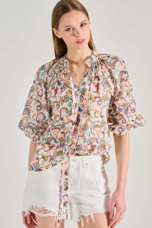 Blusa tessuto 614