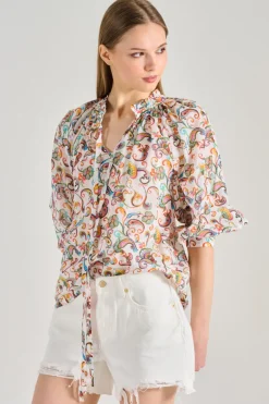 Blusa tessuto 614