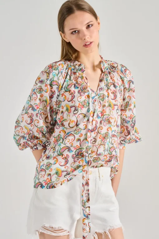 Blusa tessuto 614