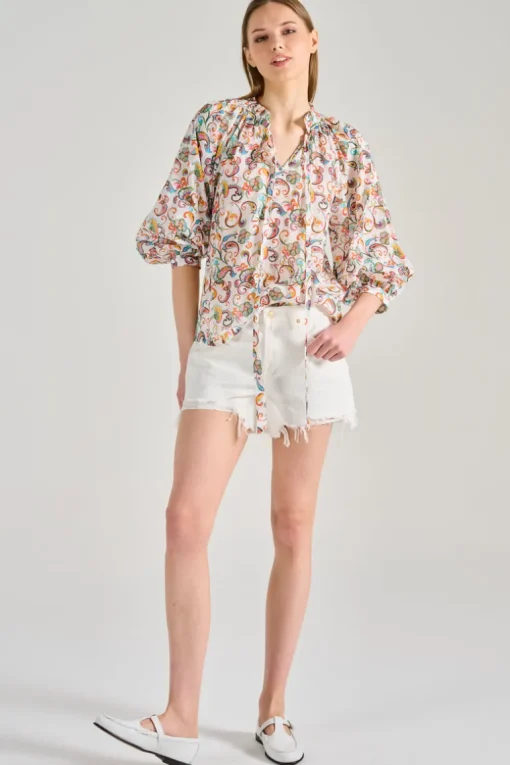Blusa tessuto 614