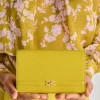 Borsa pelle giallo