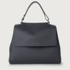 Borsa sveva soft media pelle blu