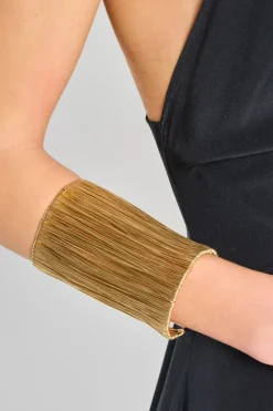 Bracciale multifili oro