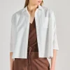 Camicia 100% cotone bianca