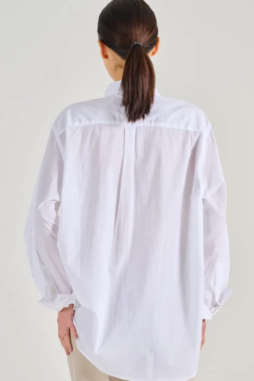 Camicia 100% cotone bianco