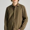 Camicia arch cotone verde