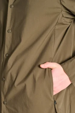 Camicia arch cotone verde