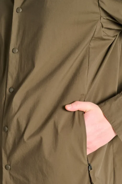 Camicia arch cotone verde