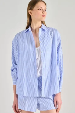 Camicia azzurro
