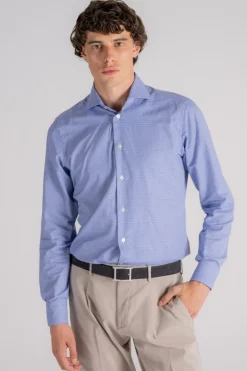 Camicia azzurro 100% cotone