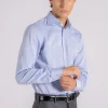 Camicia azzurro in 100% cotone