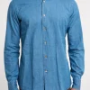 Camicia azzurro uomo