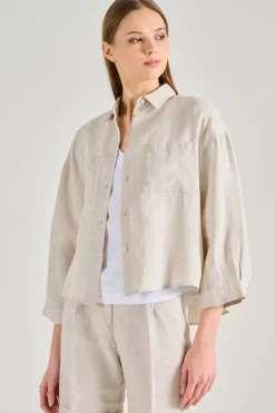 Camicia beige