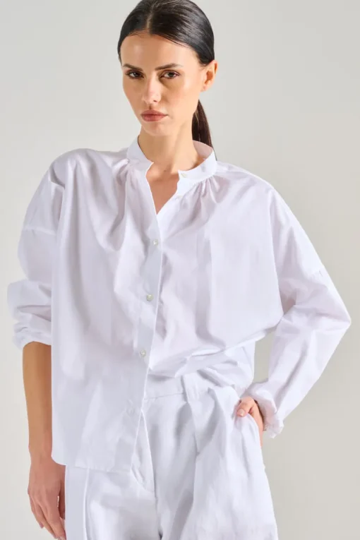 Camicia bianco 100% cotone