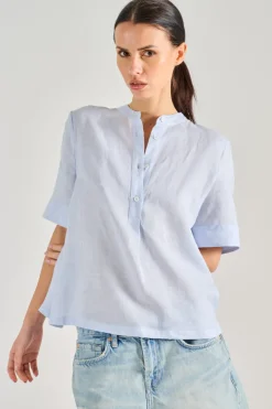 Camicia blu