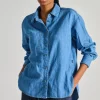 Camicia blu
