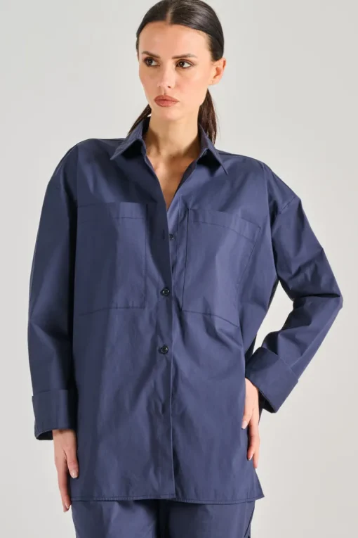 Camicia blu