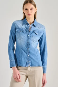 Camicia blu