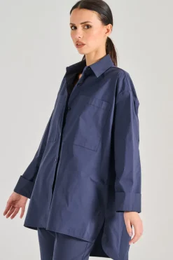 Camicia blu