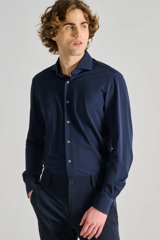 Camicia blu