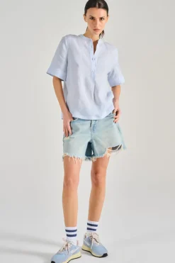 Camicia blu