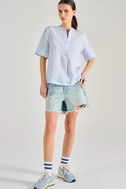 Camicia blu