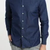 Camicia blu uomo